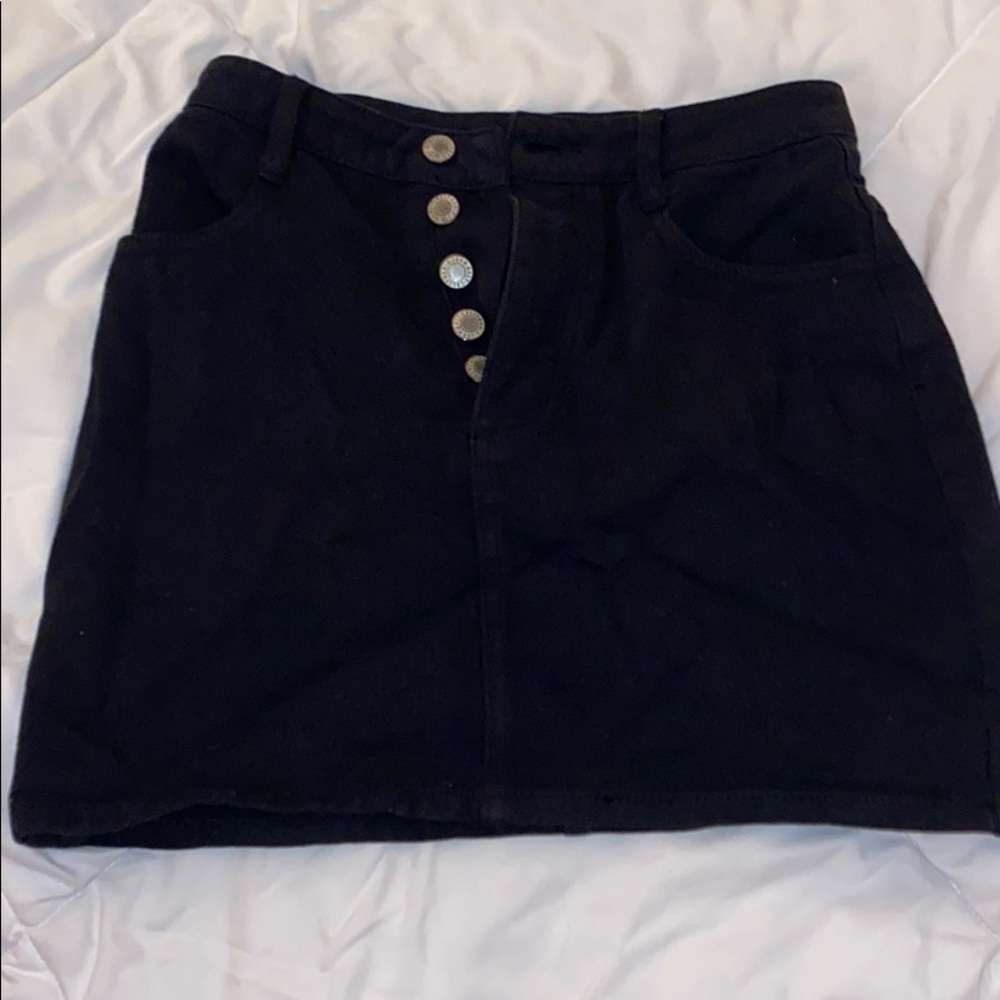Brandy Melville corduroy mini skirt.
